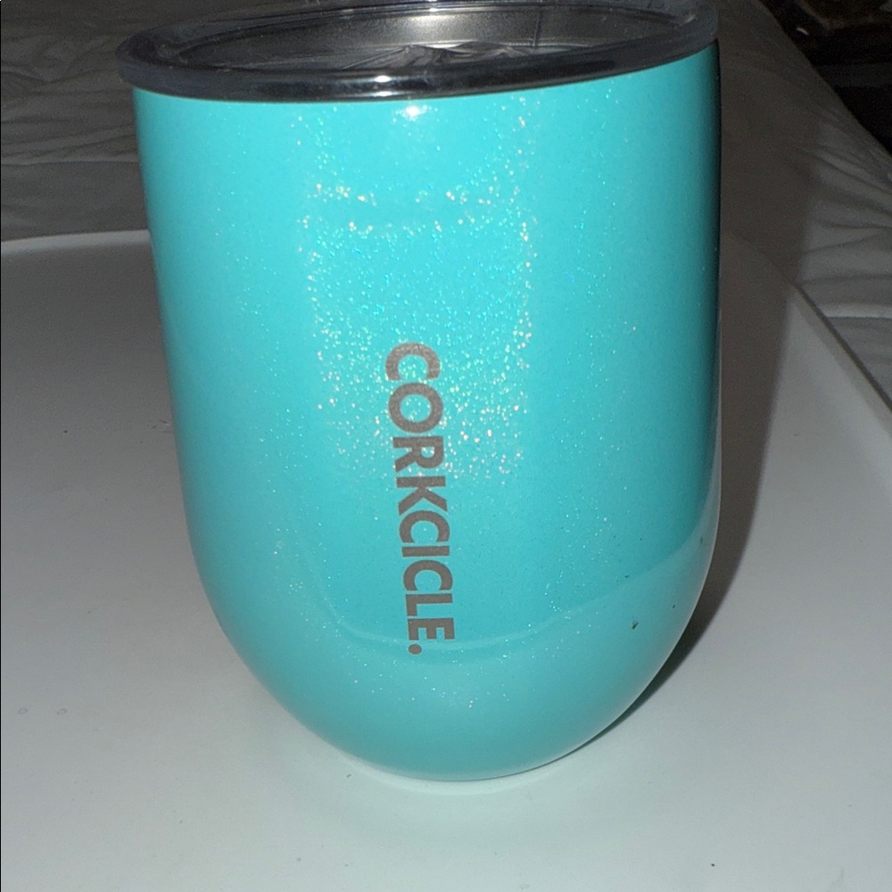 Corkcicle Aqua Insulated stemless Tumbler